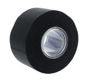 Leukotape Zwart 10 meter x 3.75cm (1 Rol)