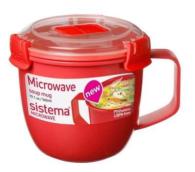 Sistema Microwave - Soepmok S - 565 ml Rood