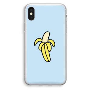 Banana: iPhone XS Transparant Hoesje