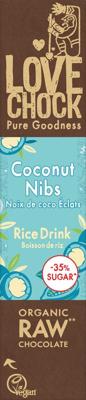 Lovechock M'lk coconut nibs bio