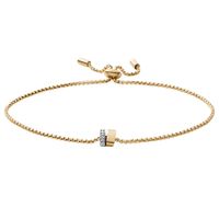 Skagen SKJ1449998 Armband Elin goud-en zilverkleurig-wit 17-20 cm