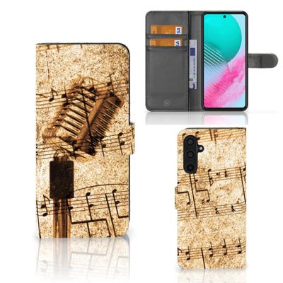 Samsung Galaxy M54 | Telefoonhoesje met foto | Bladmuziek