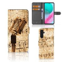 Samsung Galaxy M54 | Telefoonhoesje met foto | Bladmuziek