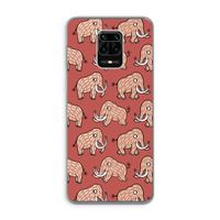 Mammoet: Xiaomi Redmi Note 9 Pro Transparant Hoesje