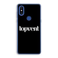 Topvent Zwart: Xiaomi Mi Mix 3 Transparant Hoesje
