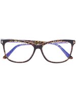 TOM FORD Eyewear lunettes de soleil Double Clip-On - Marron - thumbnail