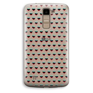 Hartjes: LG K10 (2016) Transparant Hoesje