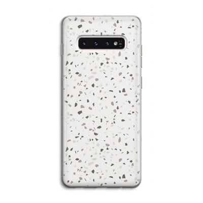 Terrazzo N°14: Samsung Galaxy S10 4G Transparant Hoesje