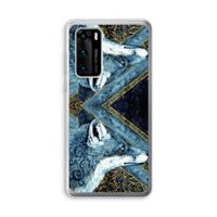 Golden Fox: Huawei P40 Transparant Hoesje