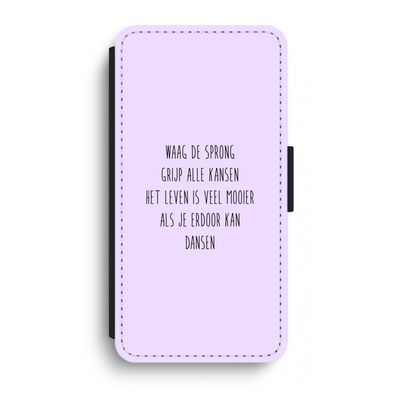 Sprong: iPhone XR Flip Hoesje