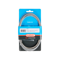 Elvedes Cable Systems BV Versnellingskabelset 3-speed elvedes nexus 1700 / 2250 mm rvs - zilver (op kaart)