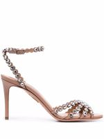 Aquazzura sandales Tequilla 85 mm - Rose - thumbnail