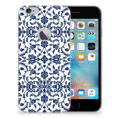 Apple iPhone 6 Plus | 6s Plus | TPU Case | Flower Blue