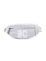 Brunello Cucinelli Kids sac banane à logo imprimé - Gris