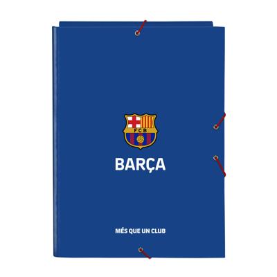 Map F.C. Barcelona Blauw Kastanjebruin A4