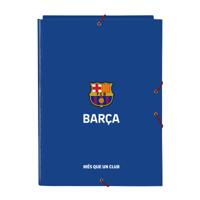 Map F.C. Barcelona Blauw Kastanjebruin A4
