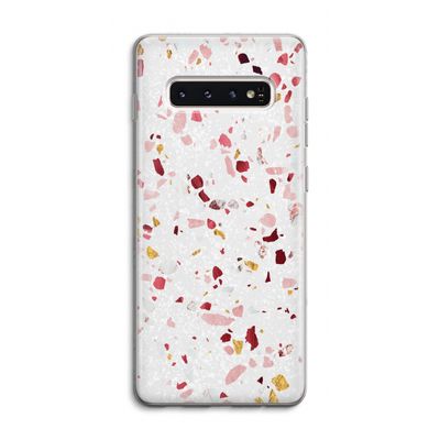 Terrazzo N°9: Samsung Galaxy S10 4G Transparant Hoesje