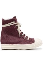 Rick Owens baskets Luxor à lacets - Violet