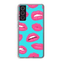Bite my lip: Samsung Galaxy S21 FE Transparant Hoesje