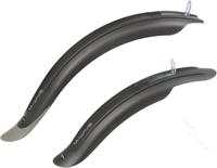 M-Wave spatborden set mud max 16/20 inch zwart
