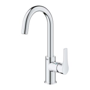 GROHE Eurosmart waterbesparende wastafelkraan l-size met pop-up waste chroom 23970003