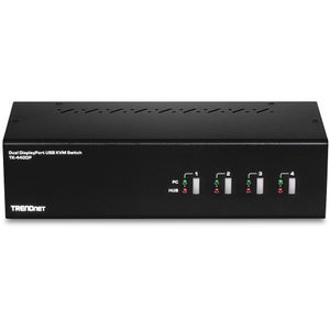 Trendnet TK-440DP KVM-switch Zwart, Zilver