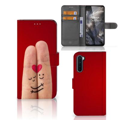 OnePlus Nord | Wallet Case | met Pasjes | Liefde - Origineel Romantisch Cadeau