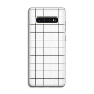 Rooster: Samsung Galaxy S10 4G Transparant Hoesje