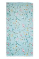 Pip Studio Grote Handdoek Les Fleurs Blauw 70x140 cm