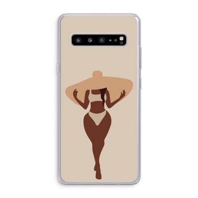 Let's get salty: Samsung Galaxy S10 5G Transparant Hoesje
