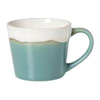 Mok roots groot - turquoise - 410 ml