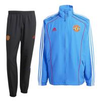 adidas Manchester United Urban Purist Trainingspak Full-Zip Blauw Zwart Wit