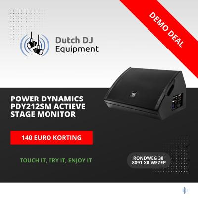 Power Dynamics Demo-Deal Power Dynamics PDY212SM monitor speaker