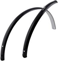 CONTEC spatbordset "splash protect" ct fender splash prot. "28" 45mm black shiny