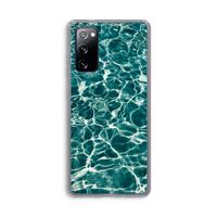 Weerkaatsing water: Samsung Galaxy S20 FE / S20 FE 5G Transparant Hoesje