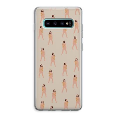 You're so golden: Samsung Galaxy S10 Plus Transparant Hoesje