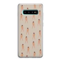 You're so golden: Samsung Galaxy S10 Plus Transparant Hoesje