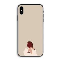I drink wine: iPhone XS Max Biologisch afbreekbaar hoesje