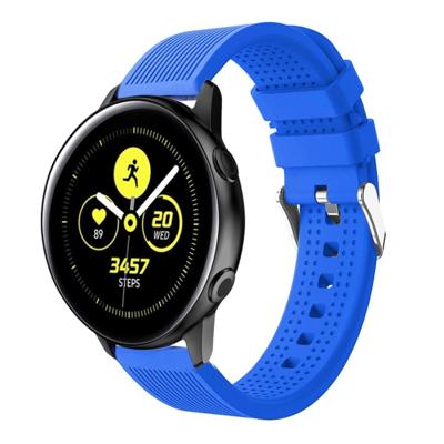 Smart Watch silicone polsband horlogeband voor Garmin VivoActive 3 (blauw)