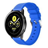 Smart Watch silicone polsband horlogeband voor Garmin VivoActive 3 (blauw)