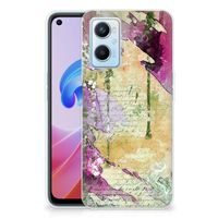 Hoesje maken OPPO A96 | OPPO A76 Letter Painting - thumbnail