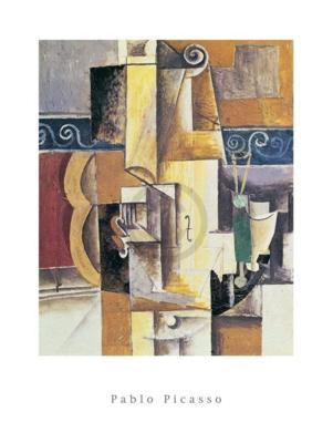 Kunstdruk Pablo Picasso - Violin and Guitar 60x80cm