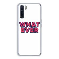Whatever: Oppo A91 Transparant Hoesje