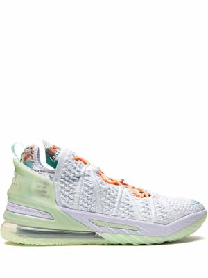 Nike x Diana Taurasi baskets LeBron 18 - Bleu