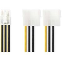 Nedis Interne Voedingskabel 2x Molex Male - PCI Express Female 0,15 m