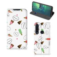 Motorola G8 Plus | Flip Style Cover | IJsjes