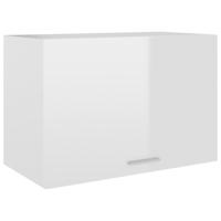 Hangkast 60x31x40 cm spaanplaat hoogglans wit