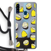When Life Gives You Lemons...: Samsung Galaxy A20s Transparant Hoesje met koord