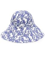 ISABEL MARANT chapeau Edona en coton - Bleu ISABEL MARANT chapeau Edona en coton - Bleu