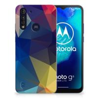 Motorola Moto G8 Power Lite | TPU Hoesje | Polygon Dark